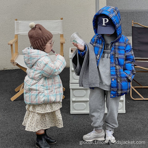 China Children's Girls Hooded Down Jacket Factory